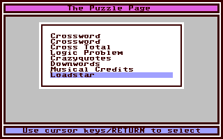 Screenshot for Puzzle Page #067, The
