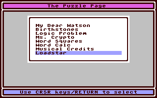 Screenshot for Puzzle Page #117, The