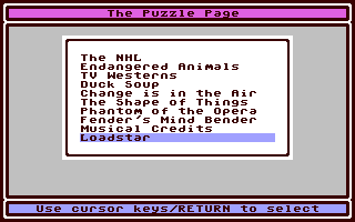 Screenshot for Puzzle Page #119, The