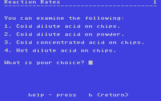 Screenshot for Rate 1 - Reaction Rates