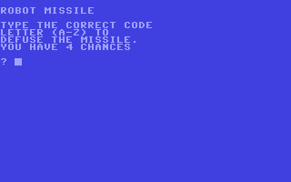 Screenshot for Robot Missile
