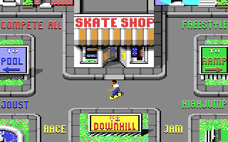 Screenshot for Skate or Die!