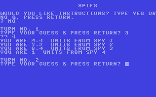 Screenshot for Spies