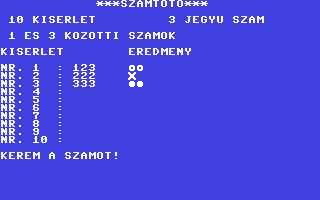 Screenshot for Szamtoto
