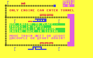 Screenshot for Train Shunting Puzzle