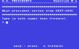 Screenshot for US Presidents Quiz
