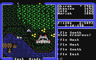 Screenshot for Ultima V - Warriors of Destiny