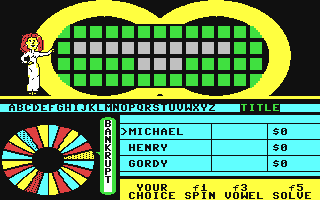 Screenshot for Wheel of Fortune - First Edition