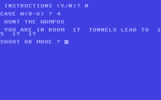 Screenshot for Wumpus II
