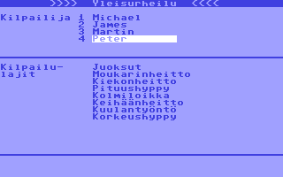Screenshot for Yleisurheilu